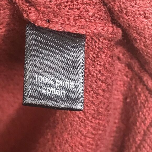 Peruvian Collection Sz S Maroon Sweater - Picture 8 of 8